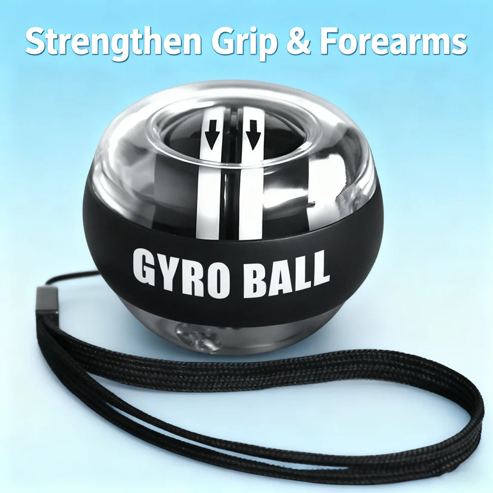 Wrist Gyro Ball Power Trainer — Forearm & Grip Strengthener